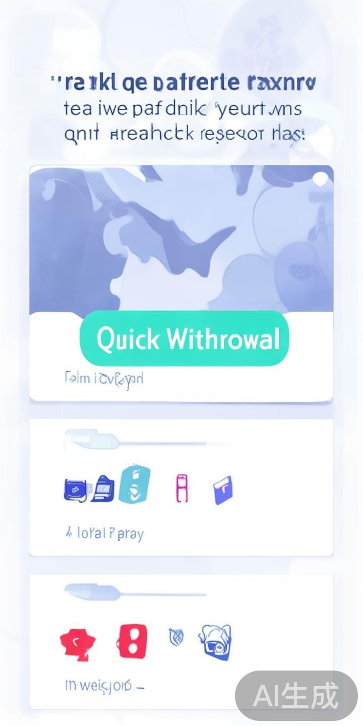 在提款界面，平台提供多种提现方式。请选择“快捷提款